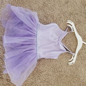 H&M - Purple Tulle Skirt Leotard - Size 2T